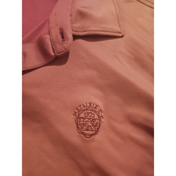 Peter Millar Summer Comfort Shirt Mens 2XL Purple Polo Golf Performance - Picture 3 of 6